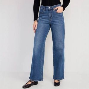 Old Navy High-Waisted Wow Wide-Leg Jeans for Women